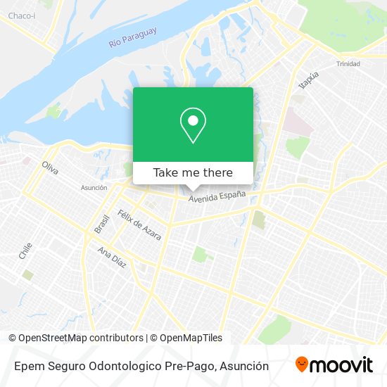 Mapa de Epem Seguro Odontologico Pre-Pago