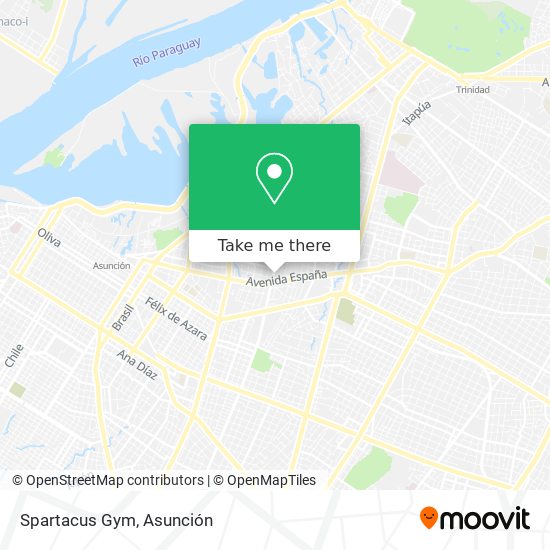 Spartacus Gym map