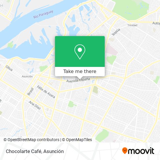 Mapa de Chocolarte Café