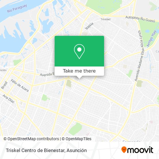 Triskel Centro de Bienestar map