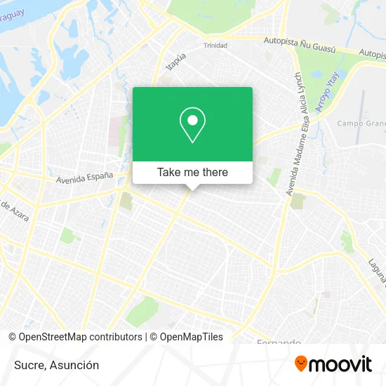 Sucre map