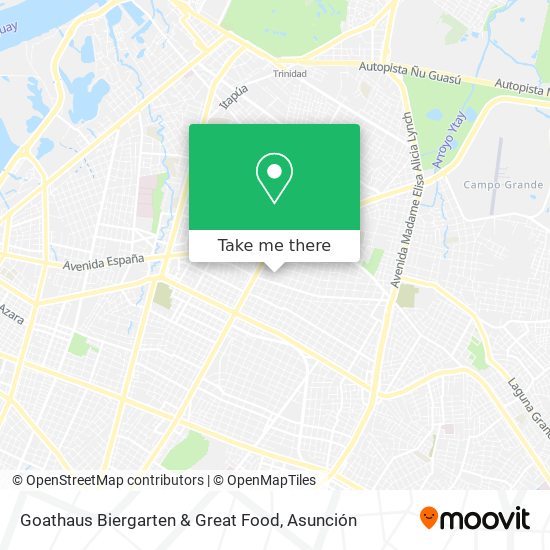 Goathaus Biergarten & Great Food map