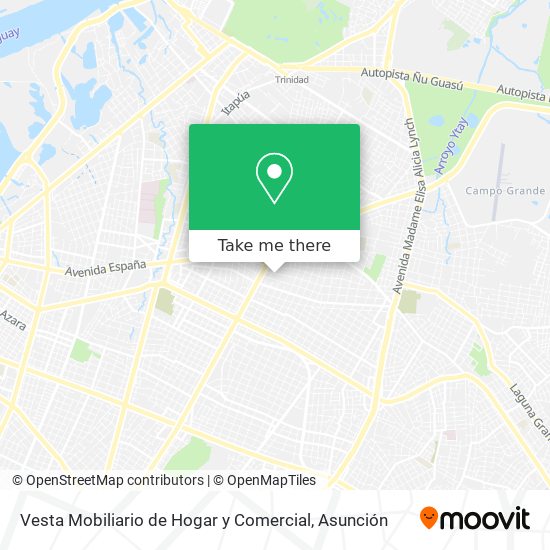 Vesta Mobiliario de Hogar y Comercial map