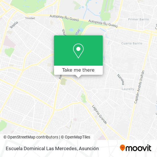 Escuela Dominical Las Mercedes map