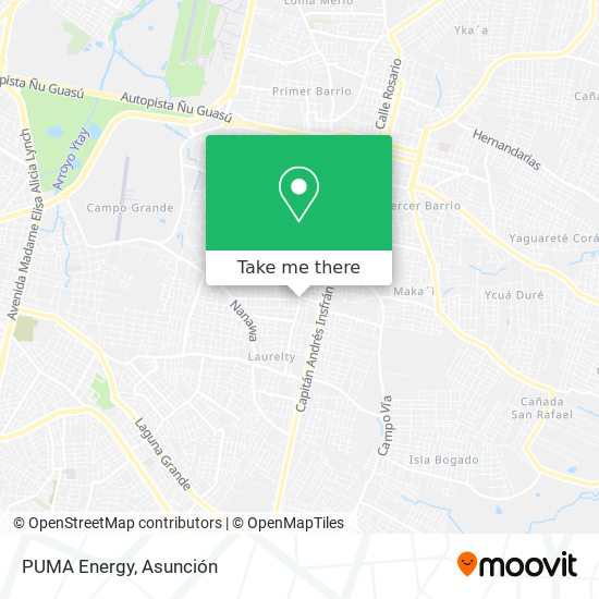 PUMA Energy map