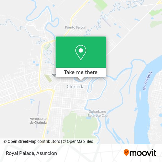 Mapa de Royal Palace