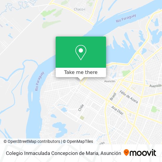 Colegio Inmaculada Concepcion de Maria map
