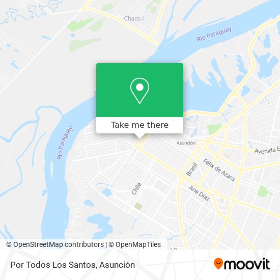 Por Todos Los Santos map