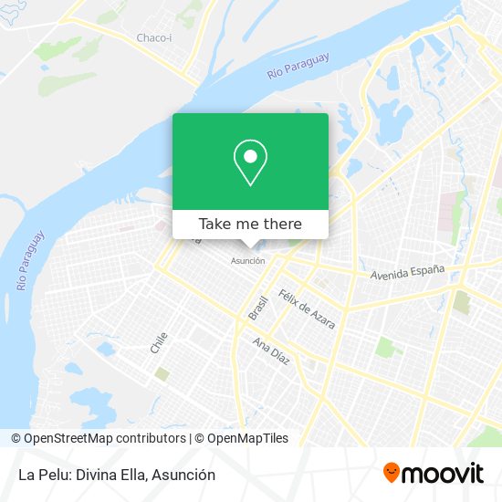 Mapa de La Pelu: Divina Ella