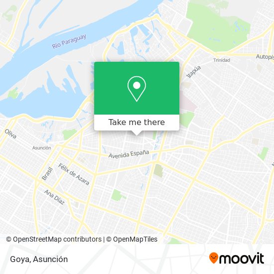 Goya map