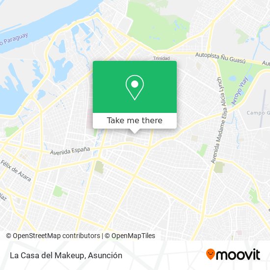 Mapa de La Casa del Makeup