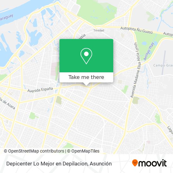Depicenter Lo Mejor en Depilacion map