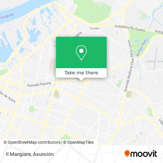 Mapa de Il Mangiare