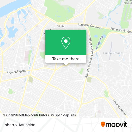 Mapa de sbarro
