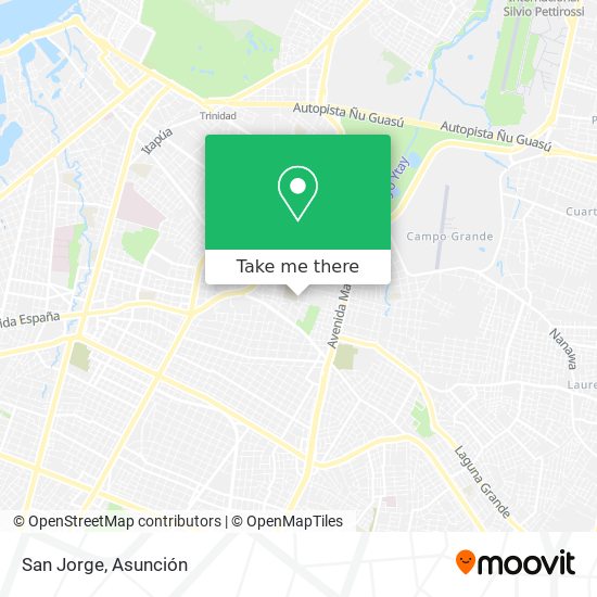 Mapa de San Jorge