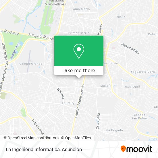 Mapa de Ln Ingeniería Informática