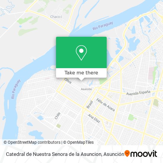 Catedral de Nuestra Senora de la Asuncion map