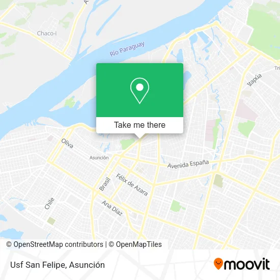 Mapa de Usf San Felipe