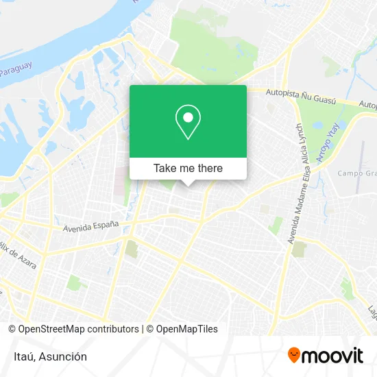 Itaú map