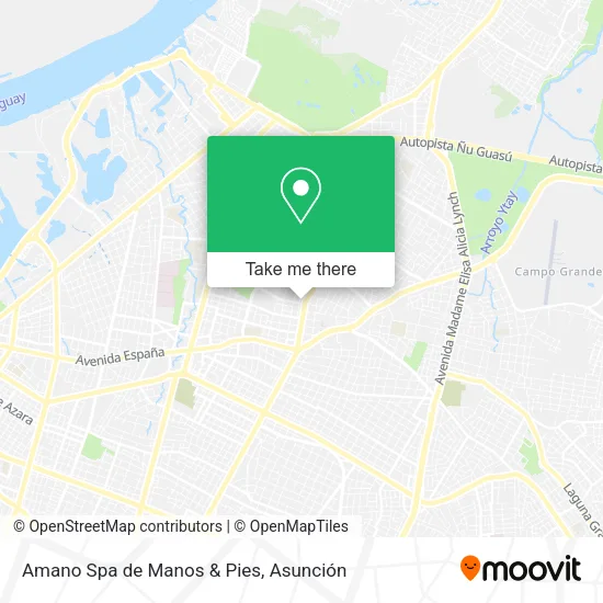 Amano Spa de Manos & Pies map
