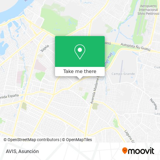 AVIS map