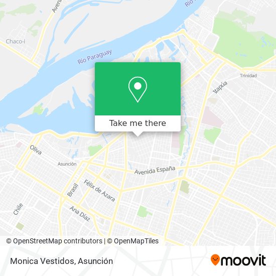 Monica Vestidos map