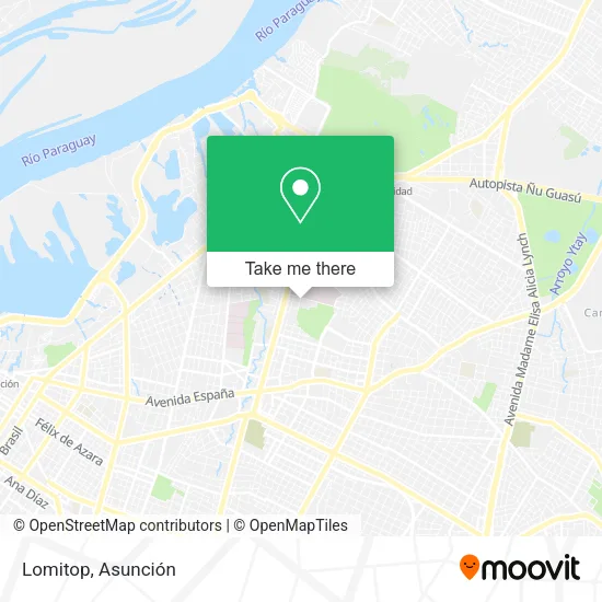Lomitop map
