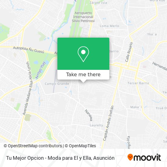 Mapa de Tu Mejor Opcion - Moda para El y Ella