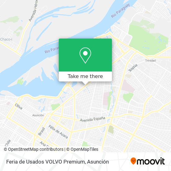 Feria de Usados VOLVO Premium map