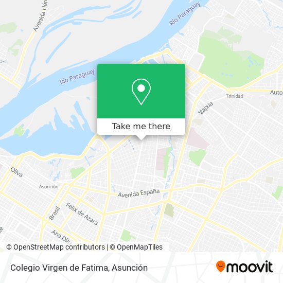 Mapa de Colegio Virgen de Fatima