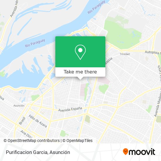 Mapa de Purificacion Garcia