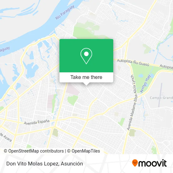 Don Vito Molas Lopez map