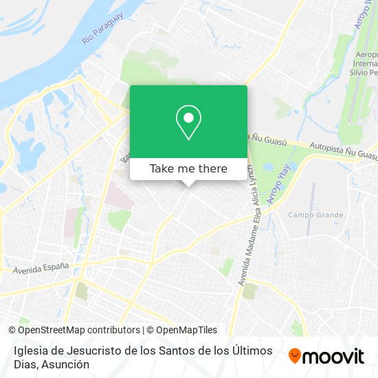Iglesia de Jesucristo de los Santos de los Últimos Dias map
