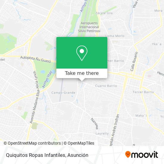 Quiquitos Ropas Infantiles map