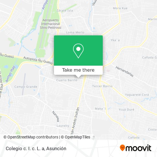 Mapa de Colegio c. I. c. L. a