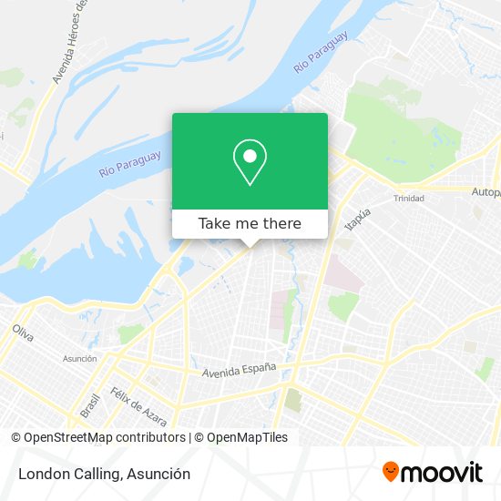London Calling map