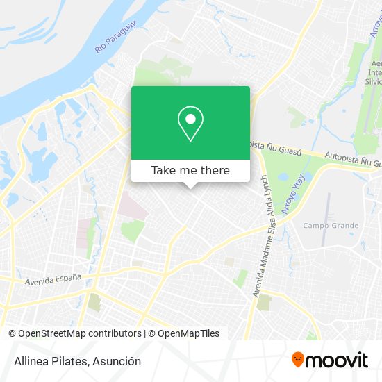 Allinea Pilates map