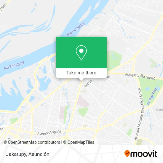 Jakarupy map