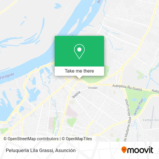 Peluqueria Lila Grassi map