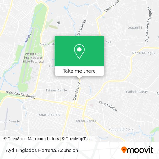 Mapa de Ayd Tinglados Herrería