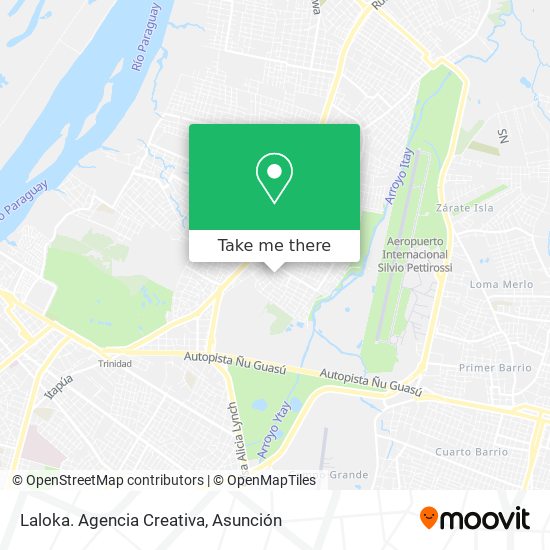 Mapa de Laloka. Agencia Creativa