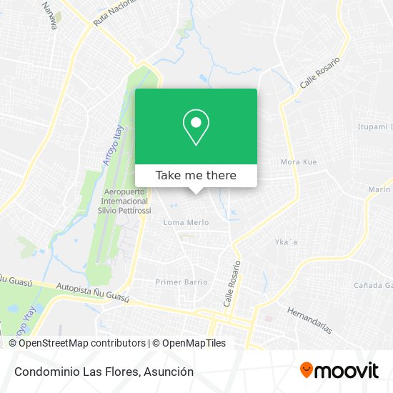 Mapa de Condominio Las Flores