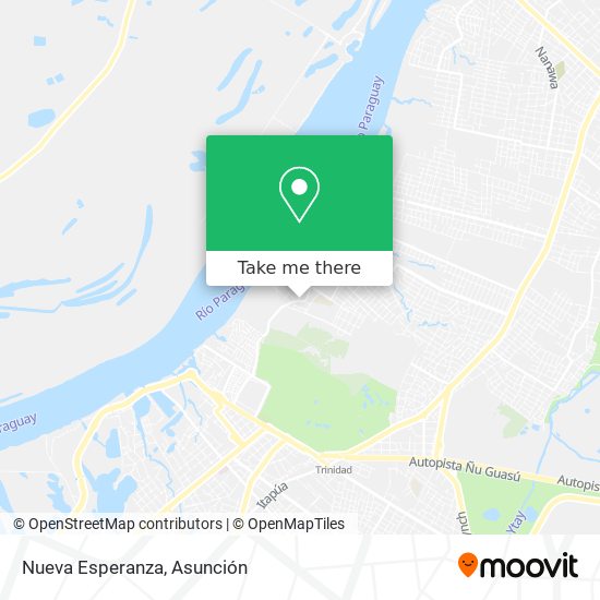 Mapa de Nueva Esperanza