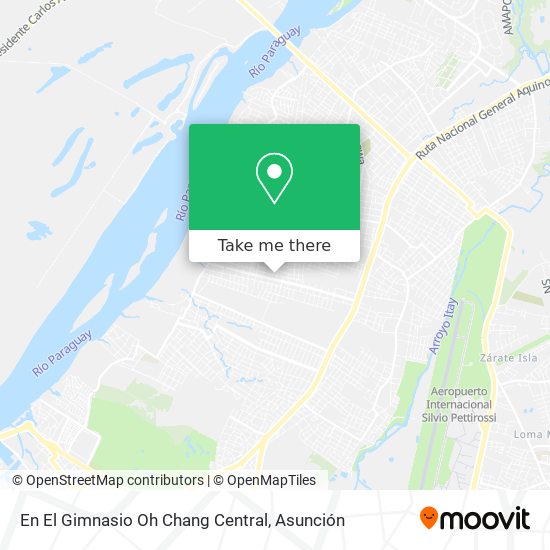 En El Gimnasio Oh Chang Central map
