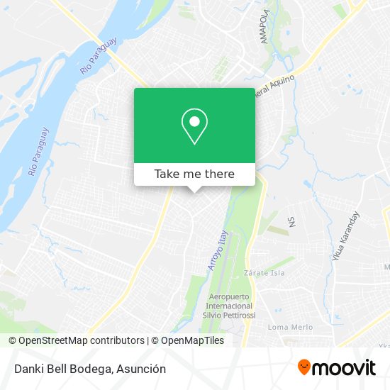 Mapa de Danki Bell Bodega