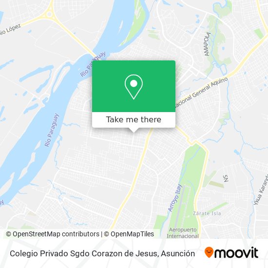 Mapa de Colegio Privado Sgdo Corazon de Jesus