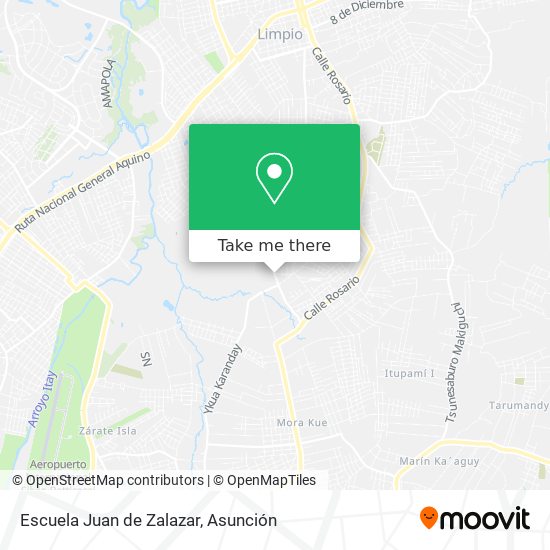 Escuela Juan de Zalazar map