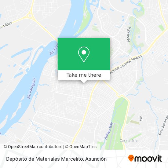Depósito de Materiales Marcelito map