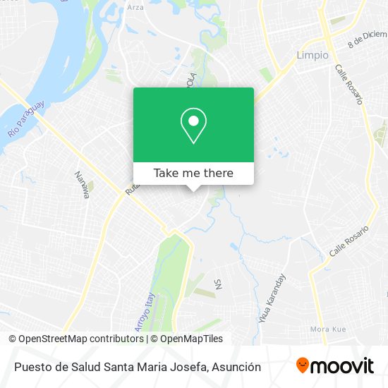 Puesto de Salud Santa Maria Josefa map