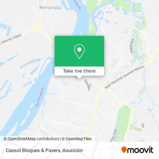 Mapa de Cassol Bloques & Pavers